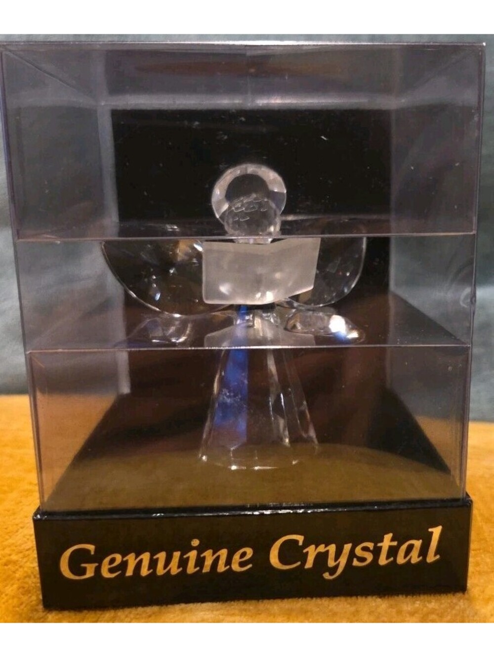 My Treasure Genuine Crystal Angel Collectable Crystal Figurine New Beautiful